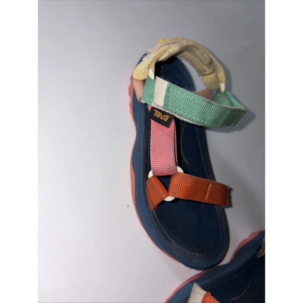 Kids Size 3 Colorblock Teva Original Universal 90s Multi Sandals Quick Dry